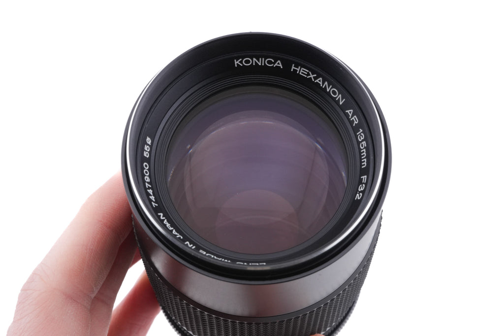 Konica 135mm f3.2 Hexanon AR