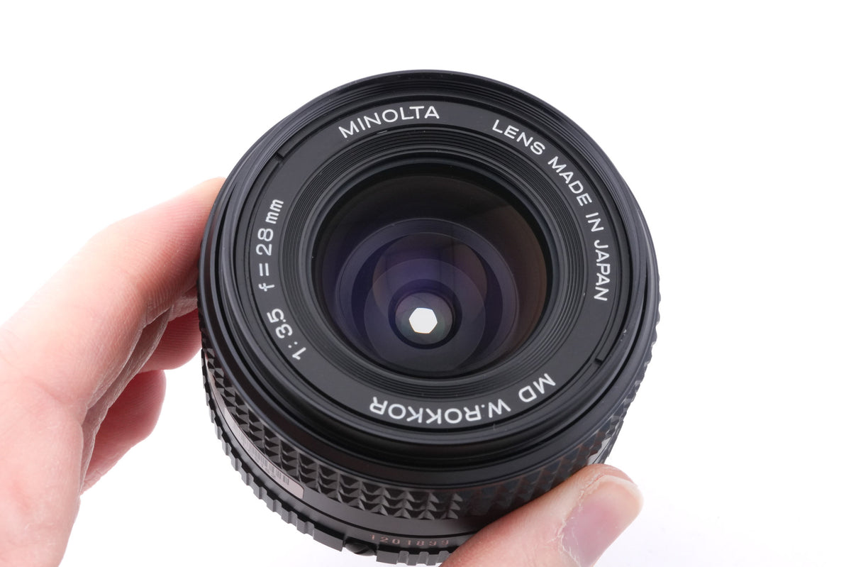 Minolta 28mm f3.5 MD W.Rokkor