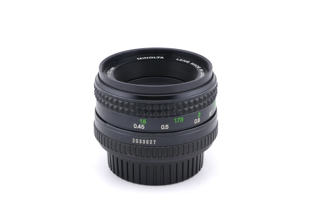 Minolta 50mm f1.7 MD Rokkor