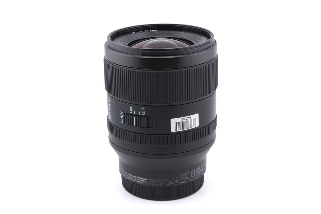 Sony 35mm f1.4 GM (SEL35F14GM)