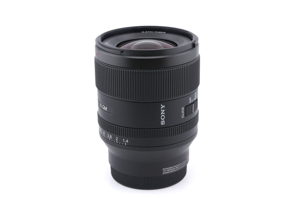 Sony 35mm f1.4 GM (SEL35F14GM)