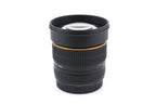 Samyang 85mm f1.4 Aspherical IF