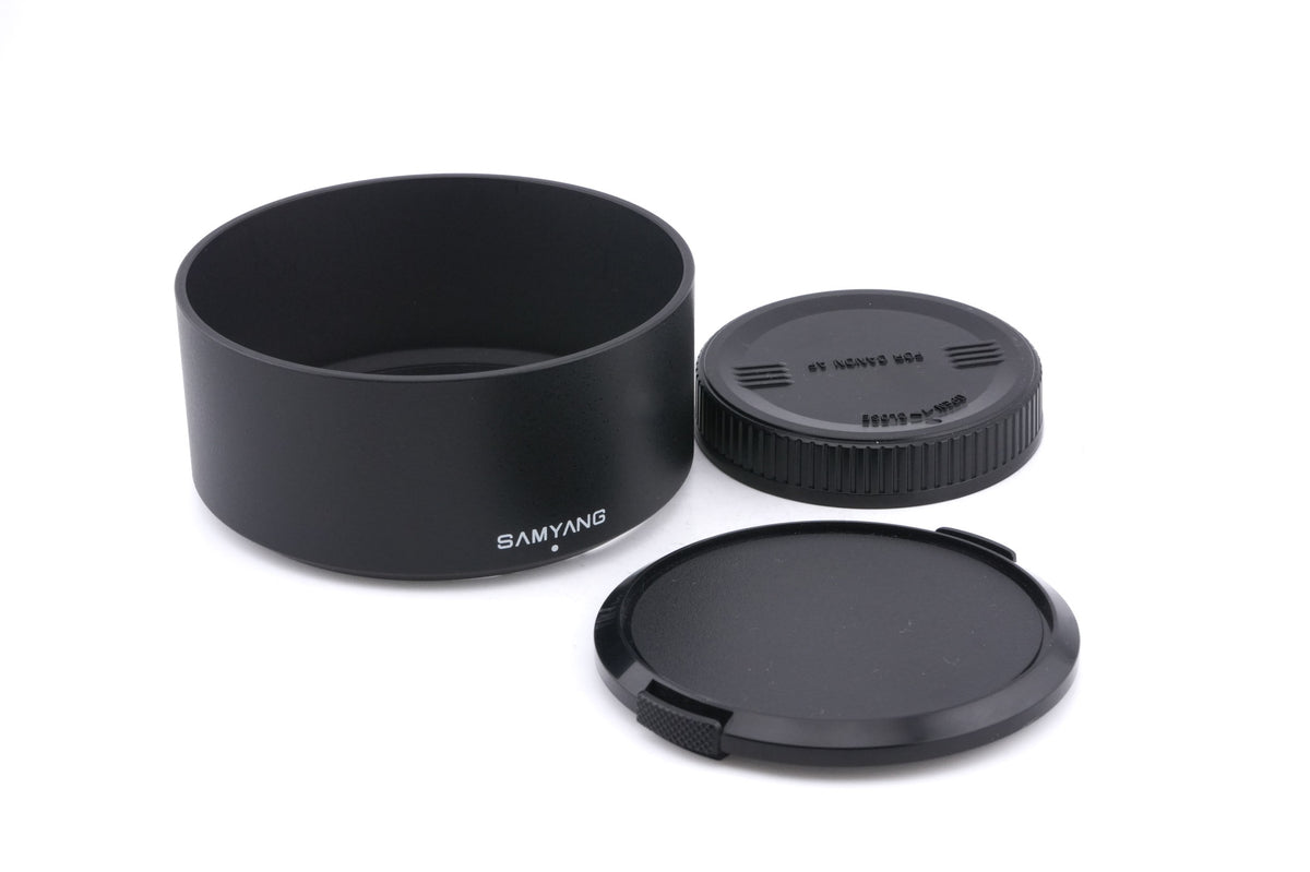 Samyang 85mm f1.4 Aspherical IF