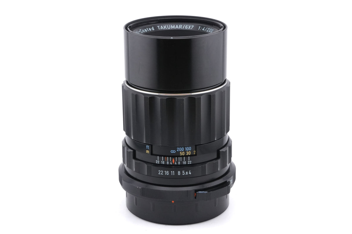 Pentax 200mm f4 Super-Multi-Coated Takumar 6X7