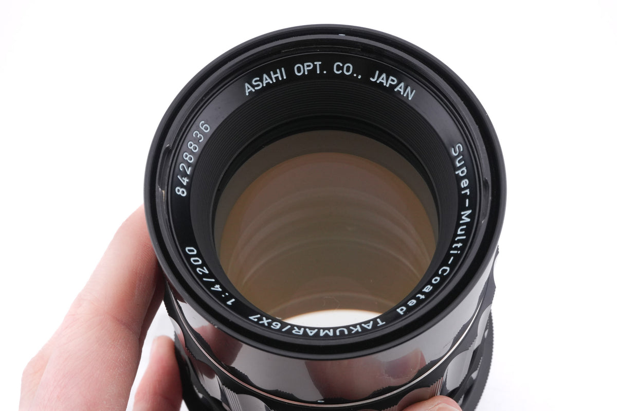 Pentax 200mm f4 Super-Multi-Coated Takumar 6X7