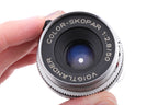 Voigtländer Vitessa T + 50mm f2.8 Color-Skopar (Vitessa T)