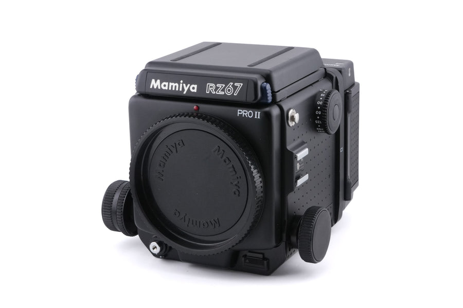 Mamiya RZ67 Professional II + Waist Level Finder + 120 6x7 Roll Film Holder Professional II