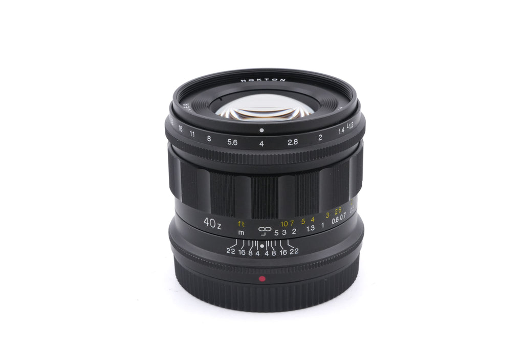 Voigtländer 40mm f1.2 Nokton