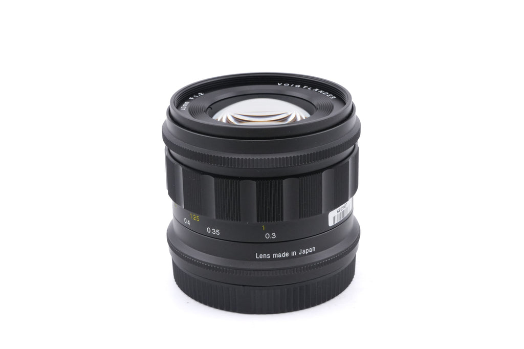 Voigtländer 40mm f1.2 Nokton