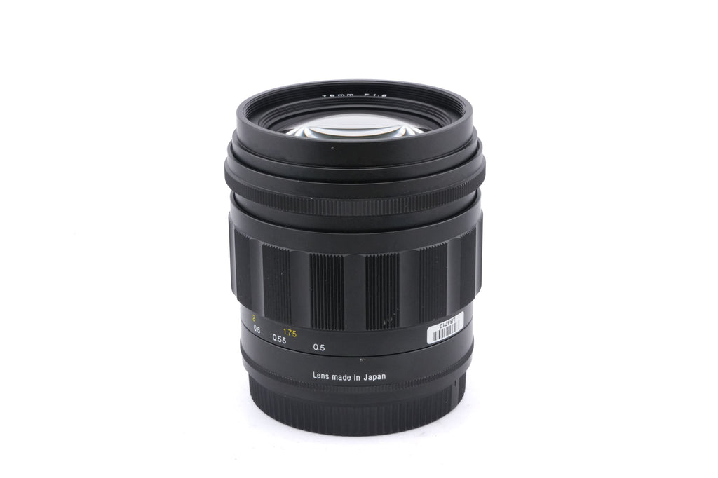 Voigtländer 75mm f1.5 Nokton Asph.