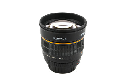 Samyang 85mm f1.4 AE AS IF UMC