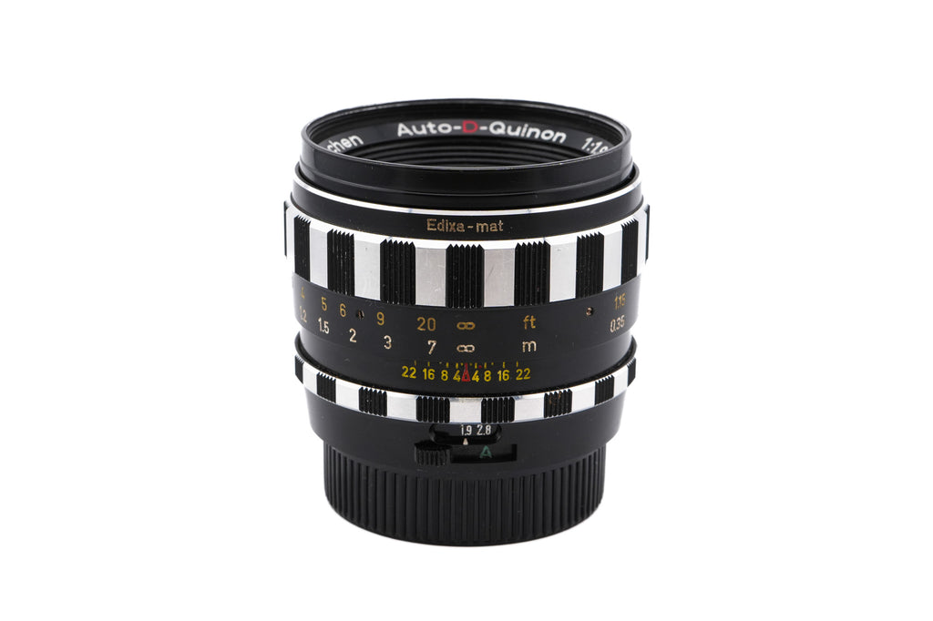Steinheil 55mm f1.9 Auto-D-Quinon