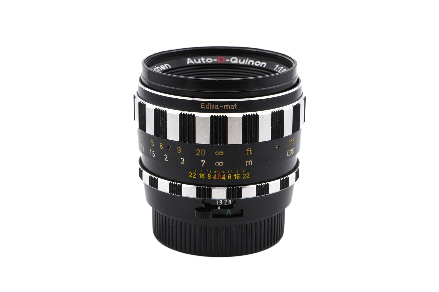 Steinheil 55mm f1.9 Auto-D-Quinon