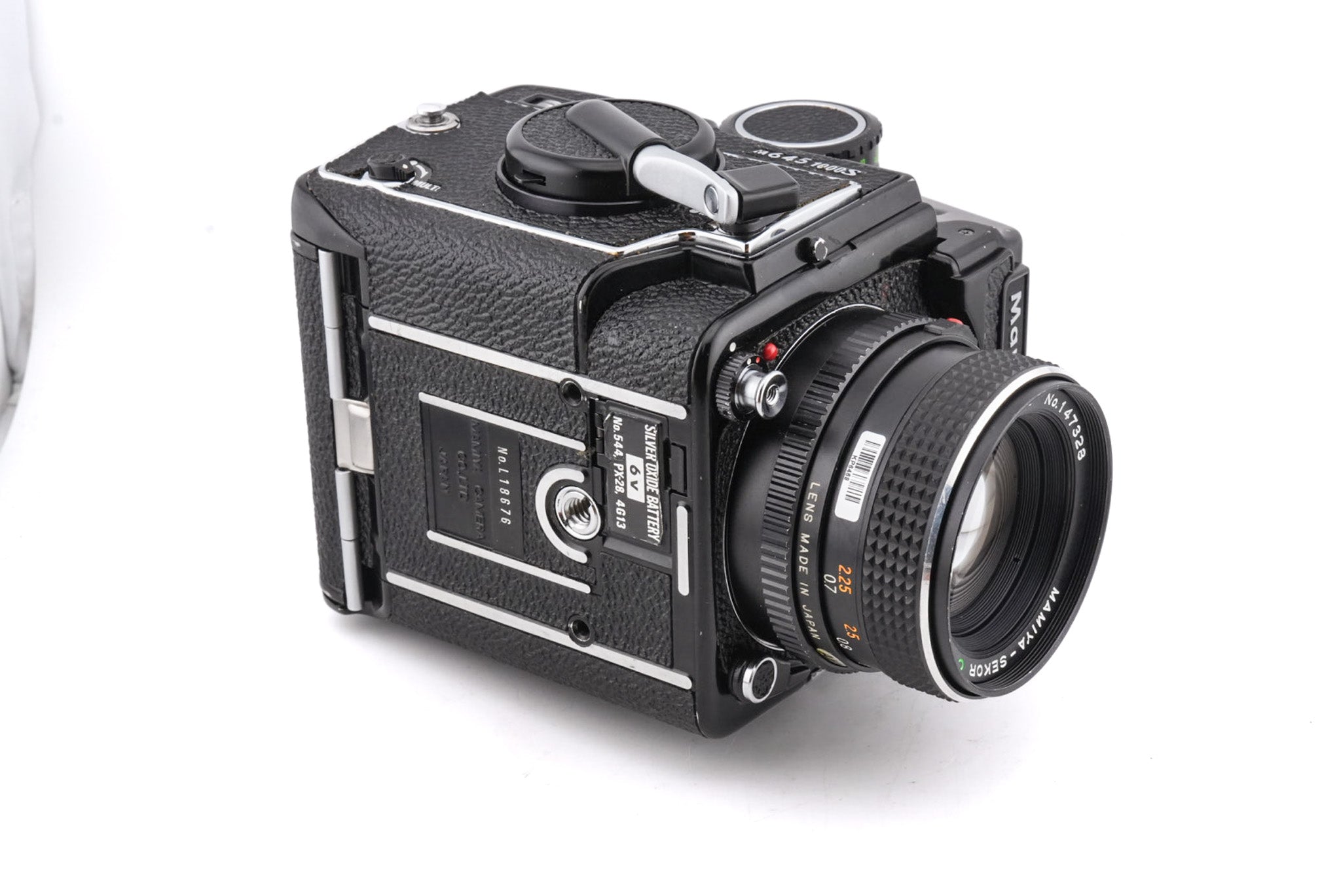 Mamiya M645 1000S + 80mm f2.8 Sekor C + PD Prism Finder S – Kamerastore