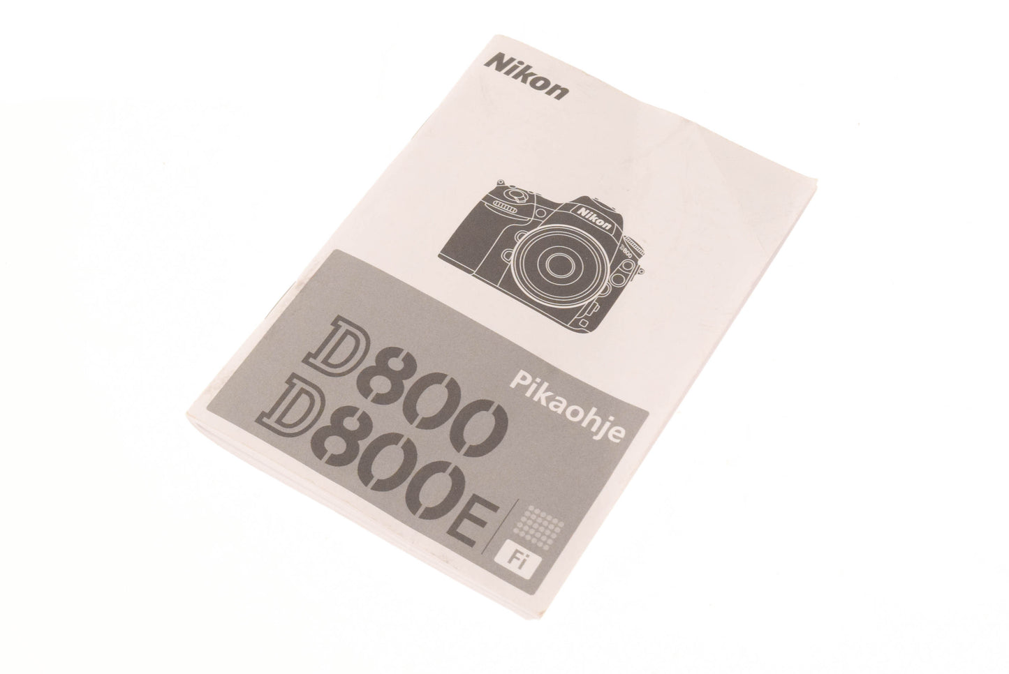 Nikon D800(E) Instructions