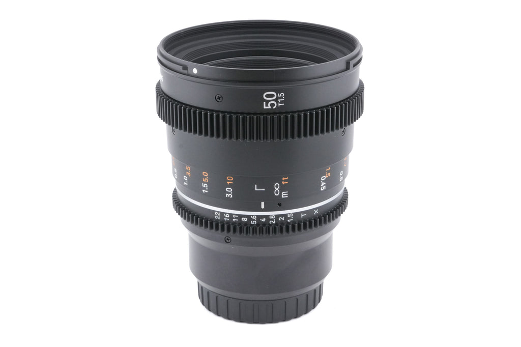 Samyang 50mm T1.5 VDSLR MK2