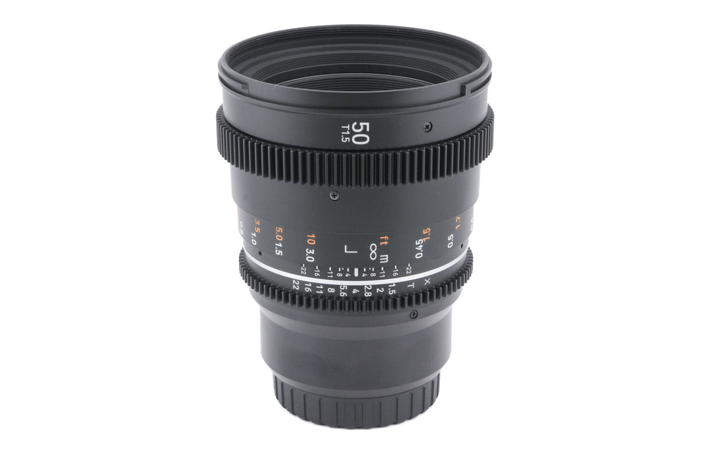 Samyang 50mm T1.5 VDSLR MK2