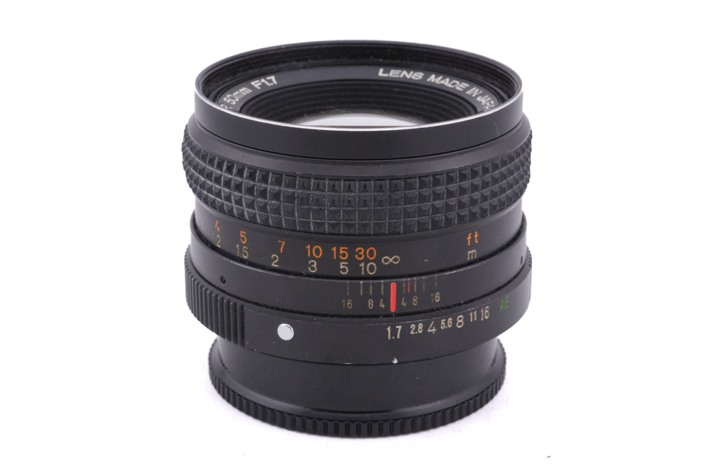 Konica 50mm f1.7 Hexanon AR