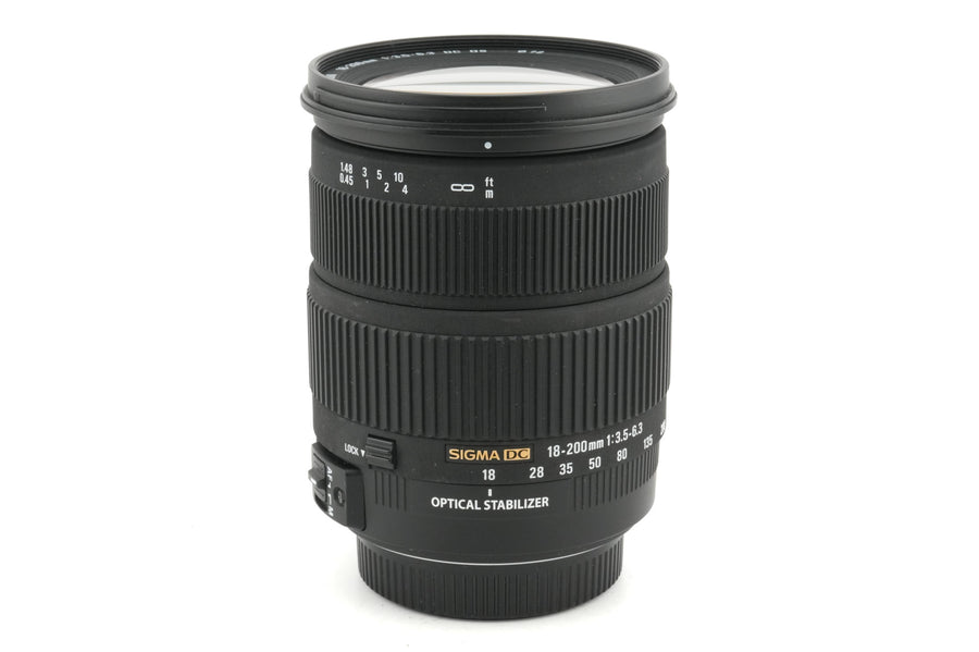 Sigma 18-200mm f3.5-6.3 DC OS
