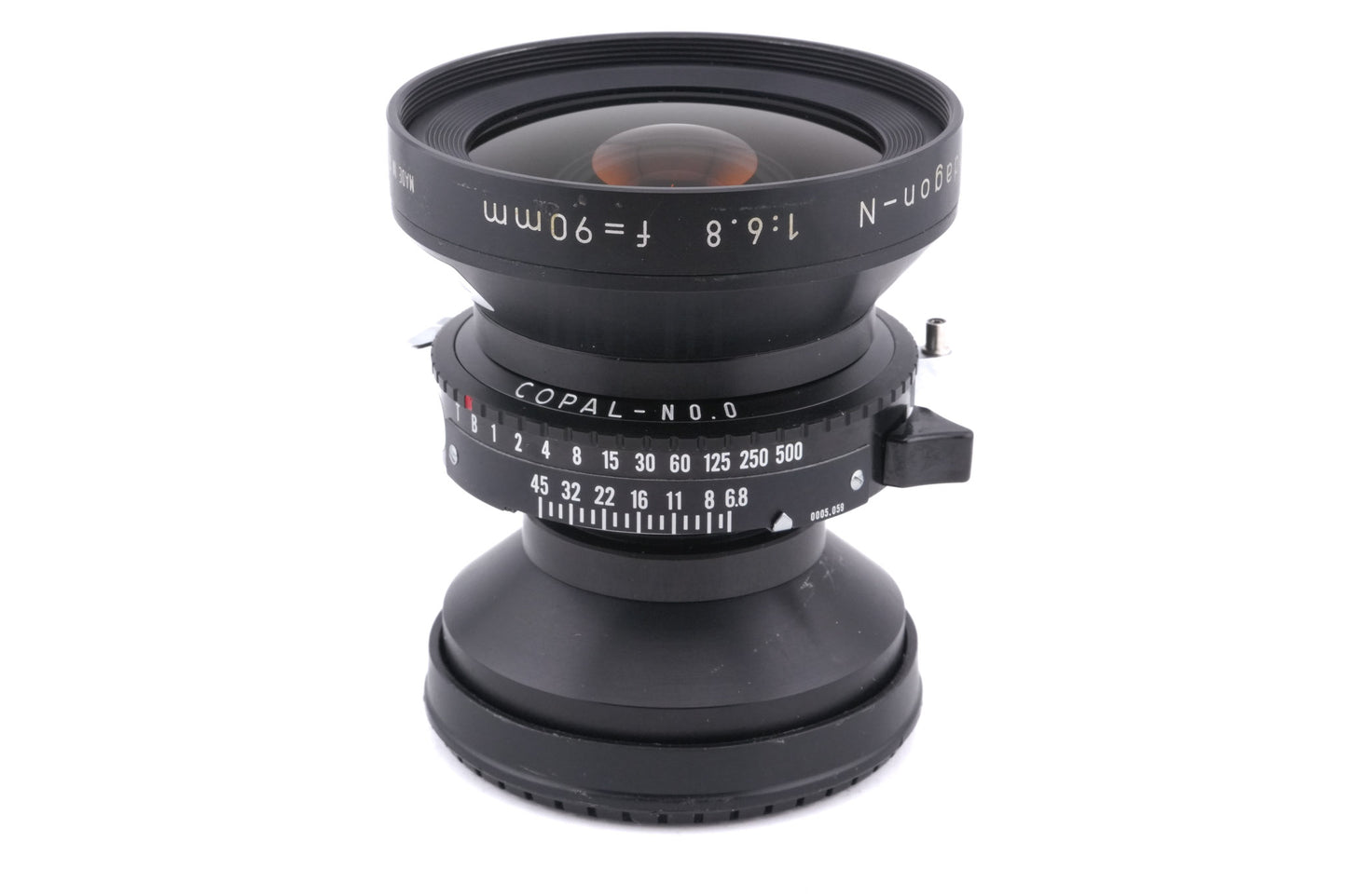 Rodenstock 90mm f6.8 Grandagon-N (Shutter)
