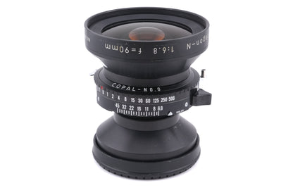 Rodenstock 90mm f6.8 Grandagon-N (Shutter)