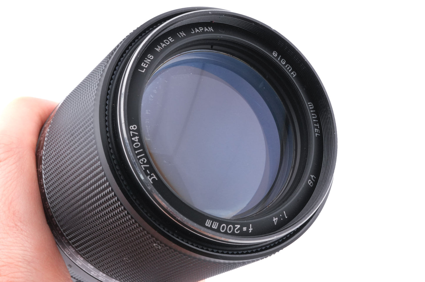 Sigma 200mm f4 Minitel YS