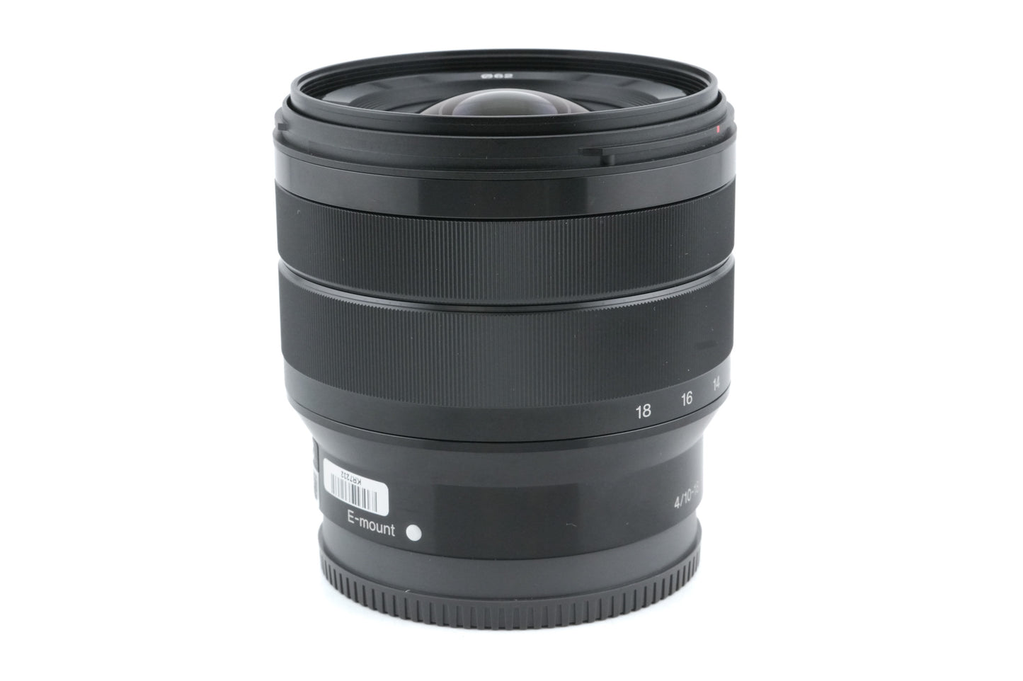 Sony 10-18mm f4 OSS (SEL1018)