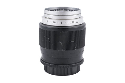 Leica 135mm f4 Elmar (Optical Head, 11951) + Short Focusing Mount (14071)