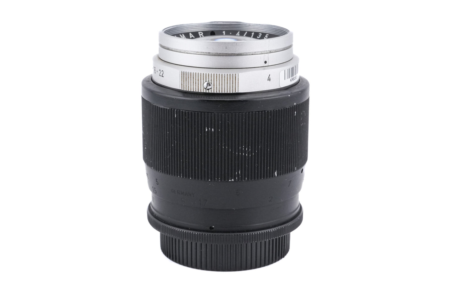 Leica 135mm f4 Elmar (Optical Head, 11951) + Short Focusing Mount (14071)