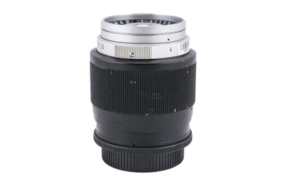 Leica 135mm f4 Elmar (Optical Head, 11951) + Short Focusing Mount (14071)