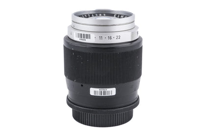 Leica 135mm f4 Elmar (Optical Head, 11951) + Short Focusing Mount (14071)