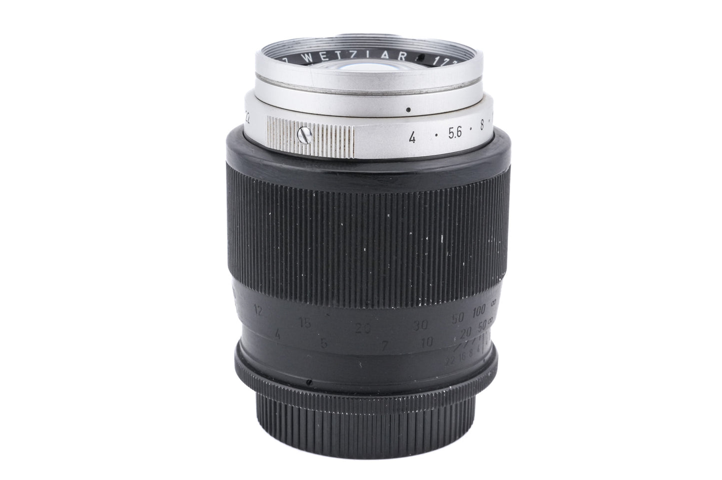 Leica 135mm f4 Elmar (Optical Head, 11951) + Short Focusing Mount (14071)