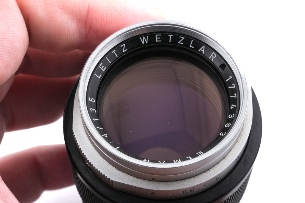 Leica 135mm f4 Elmar (Optical Lens Unit)  (11951) + Short Focusing Mount (14071)