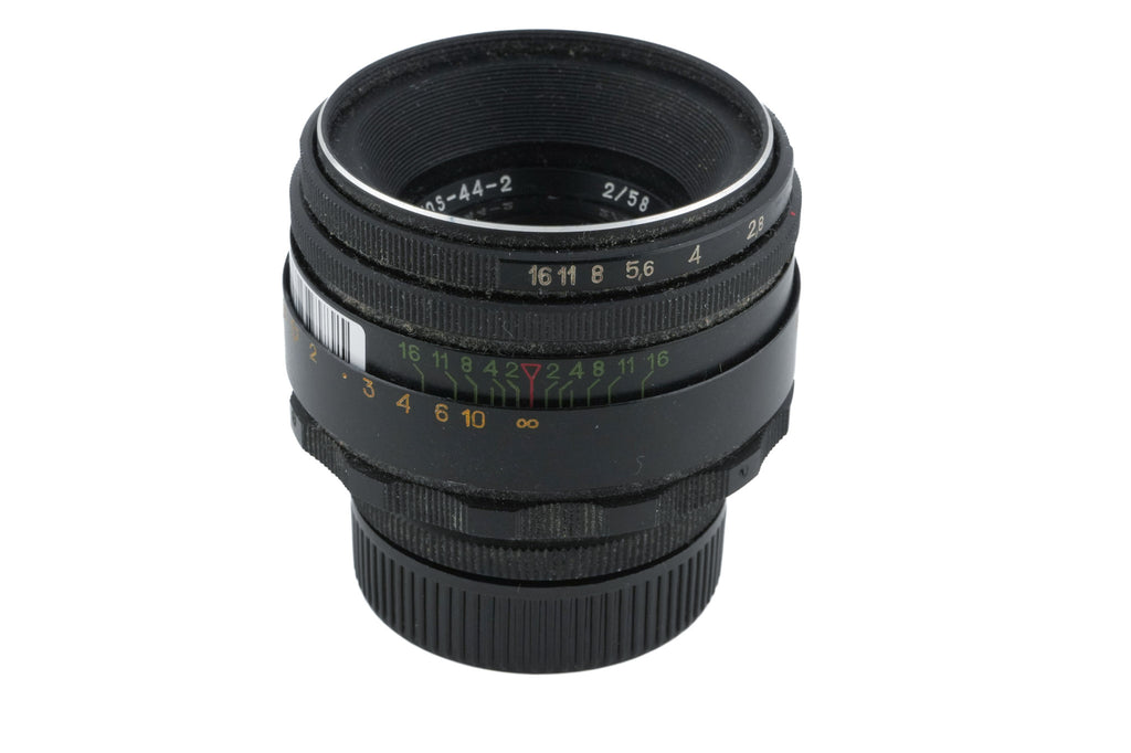 Helios 58mm f2 Helios-44-2