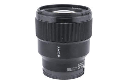 Sony 85mm f1.8 (SEL85F18)