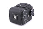 Hasselblad 500C/M (Black, 10170) + Waist Level Finder (Old / Black, 42277) + A12 Film Magazine (Black, 30147) + Acute Matte D Standard Focusing Screen (42204)