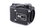 Hasselblad 500C/M (Black, 10170) + Waist Level Finder (Old / Black, 42277) + A12 Film Magazine (Black, 30147) + Acute Matte D Standard Focusing Screen (42204)