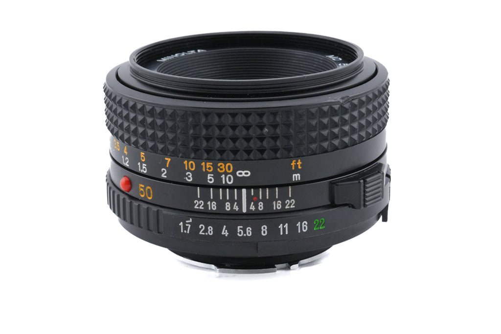 Minolta 50mm f1.7 MD