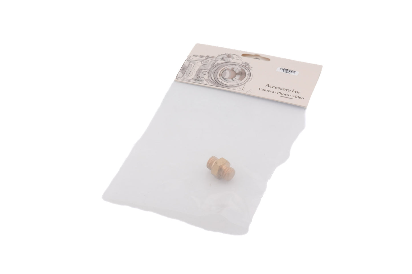 StudioKing MC-1060A 3/8" Male 3/8" Male Spigot Adapter