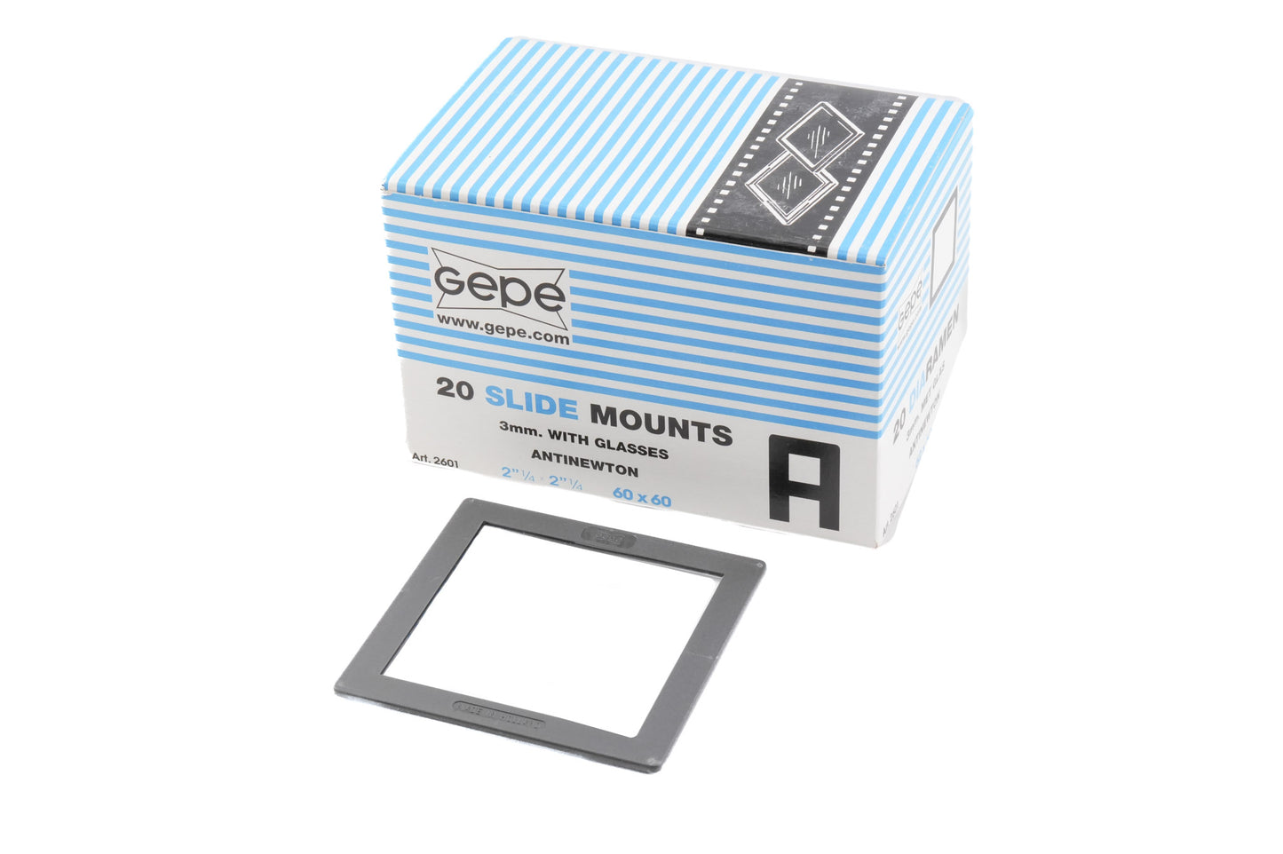 Gepe 60x60 Anti-Newton Glass Slide Mounts