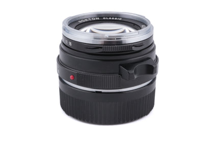 Voigtländer 40mm f1.4 Nokton Classic