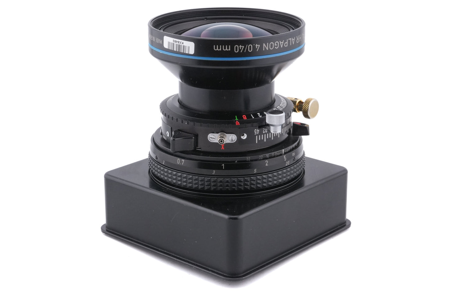 Alpa 40mm f4 HR Alpagon (Shutter)