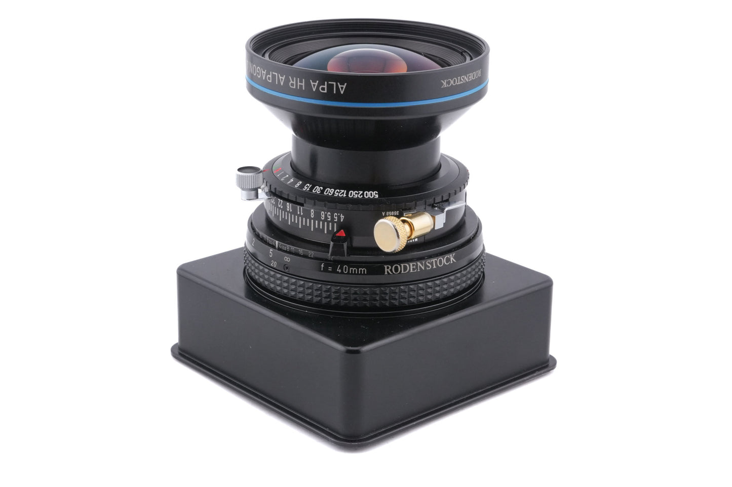 Alpa 40mm f4 HR Alpagon (Shutter)