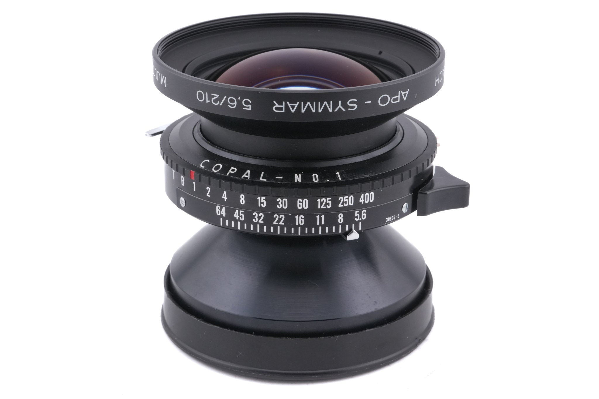 Schneider-Kreuznach 210mm f5.6 Apo-Symmar (Shutter)