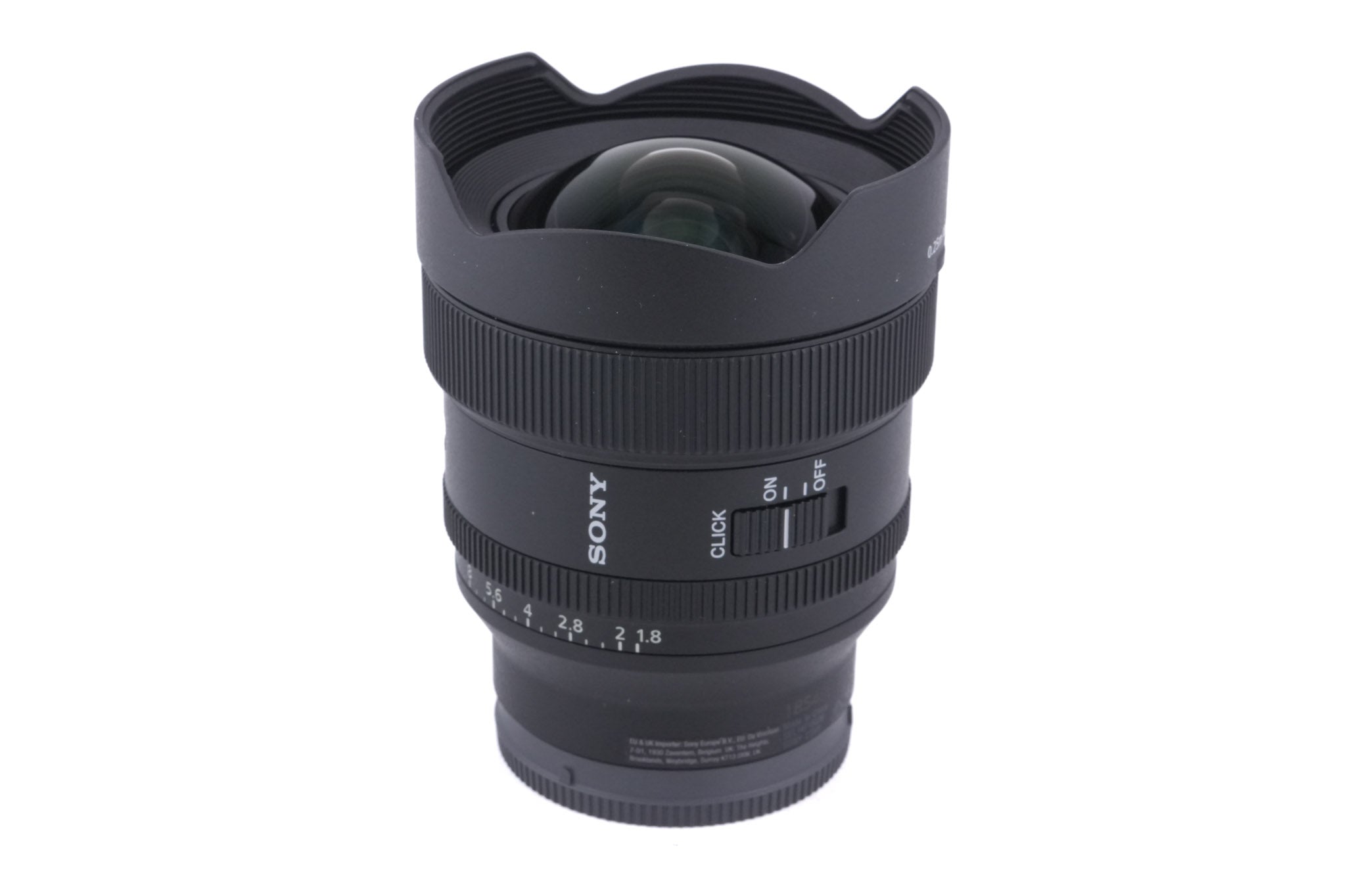 Sony 14mm f1.8 GM (SEL14F18GM)