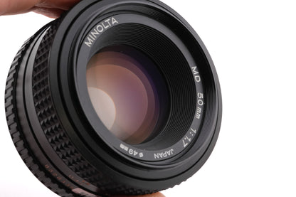 Minolta 50mm f1.7 MD
