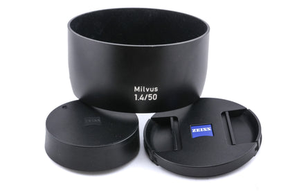 Carl Zeiss 50mm f1.4 Distagon T* Milvus ZF.2 AI-S