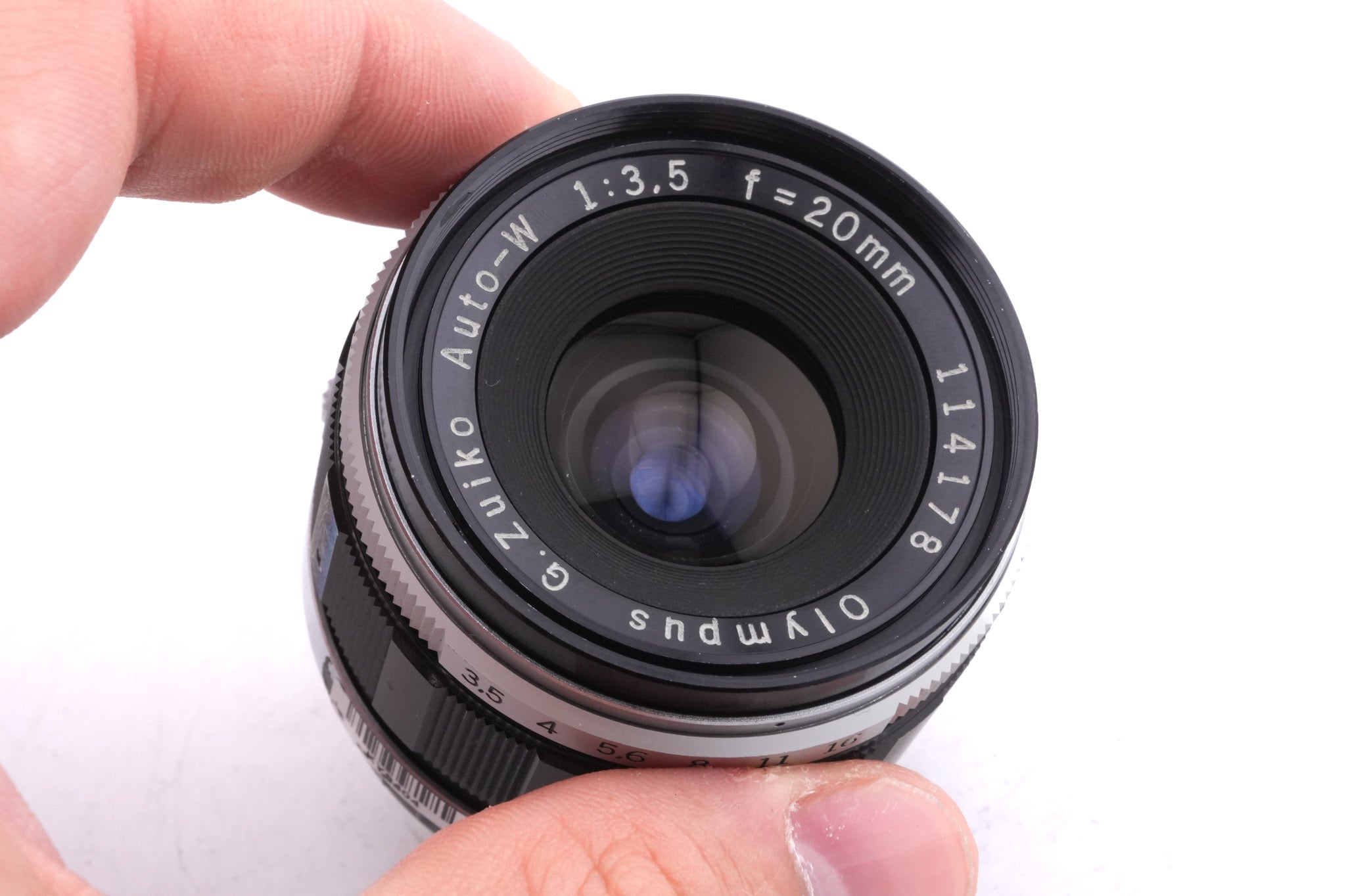 Olympus 20mm f3.5 G.Zuiko Auto-W