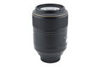 Nikon 105mm f2.8 AF-S Micro-Nikkor G ED N VR