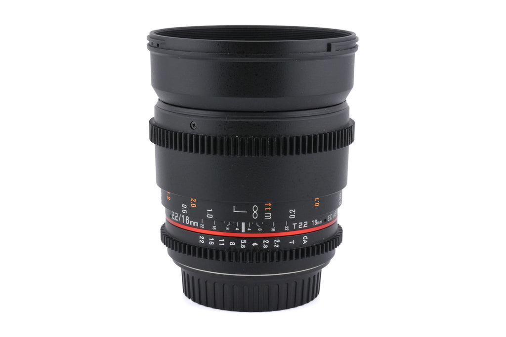 Samyang 16mm T2.2 ED AS UMC CS II